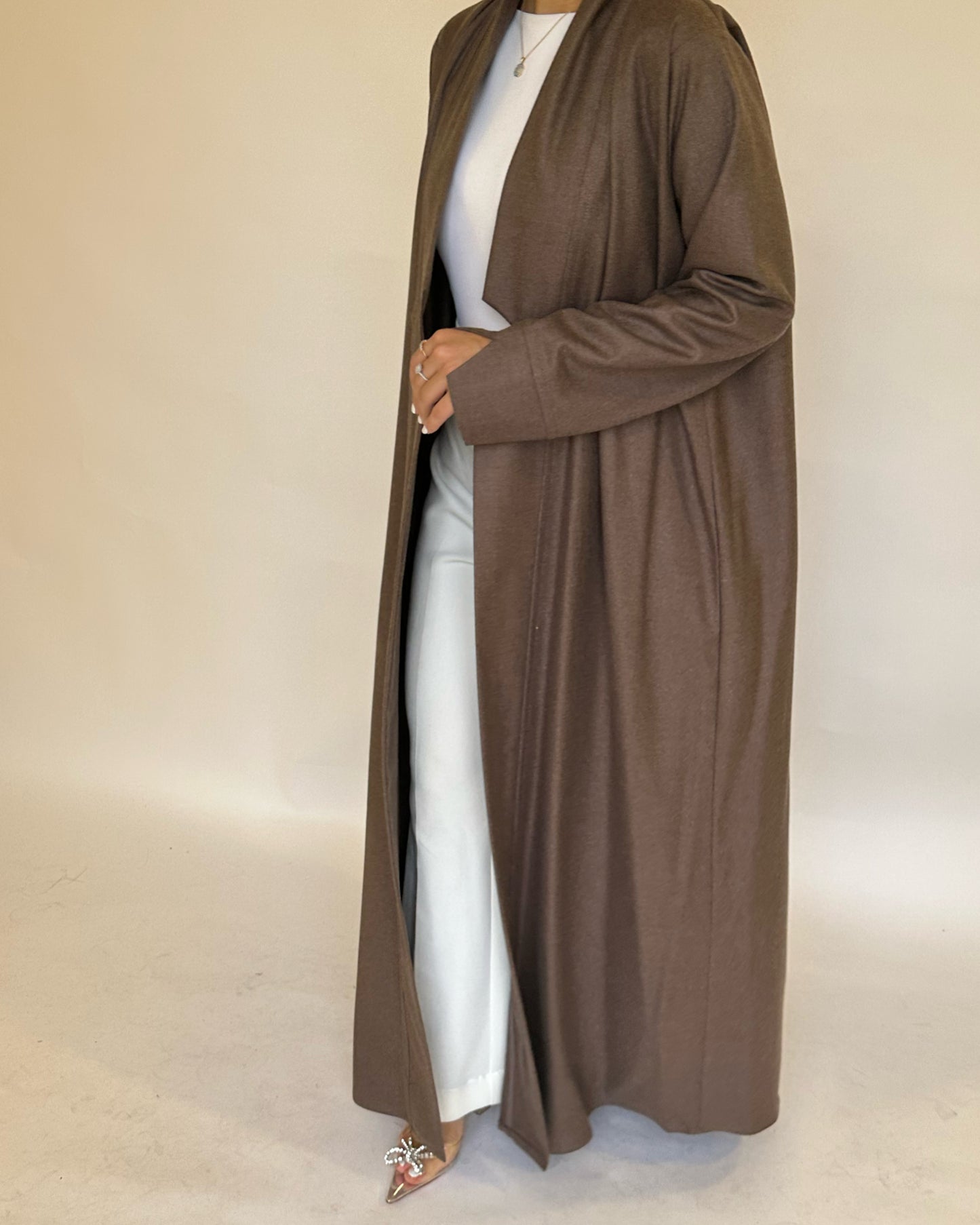 A146 - Winter Brown Abaya