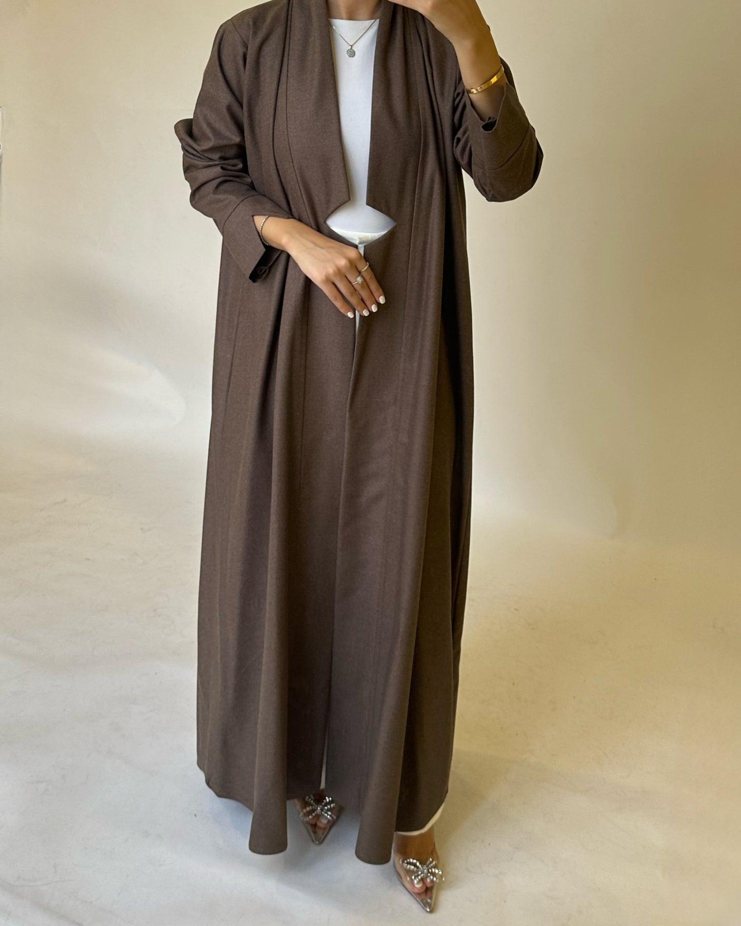 A146 - Winter Brown Abaya