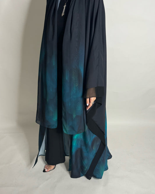 Blue Sky Abaya (READY TO SHIP)