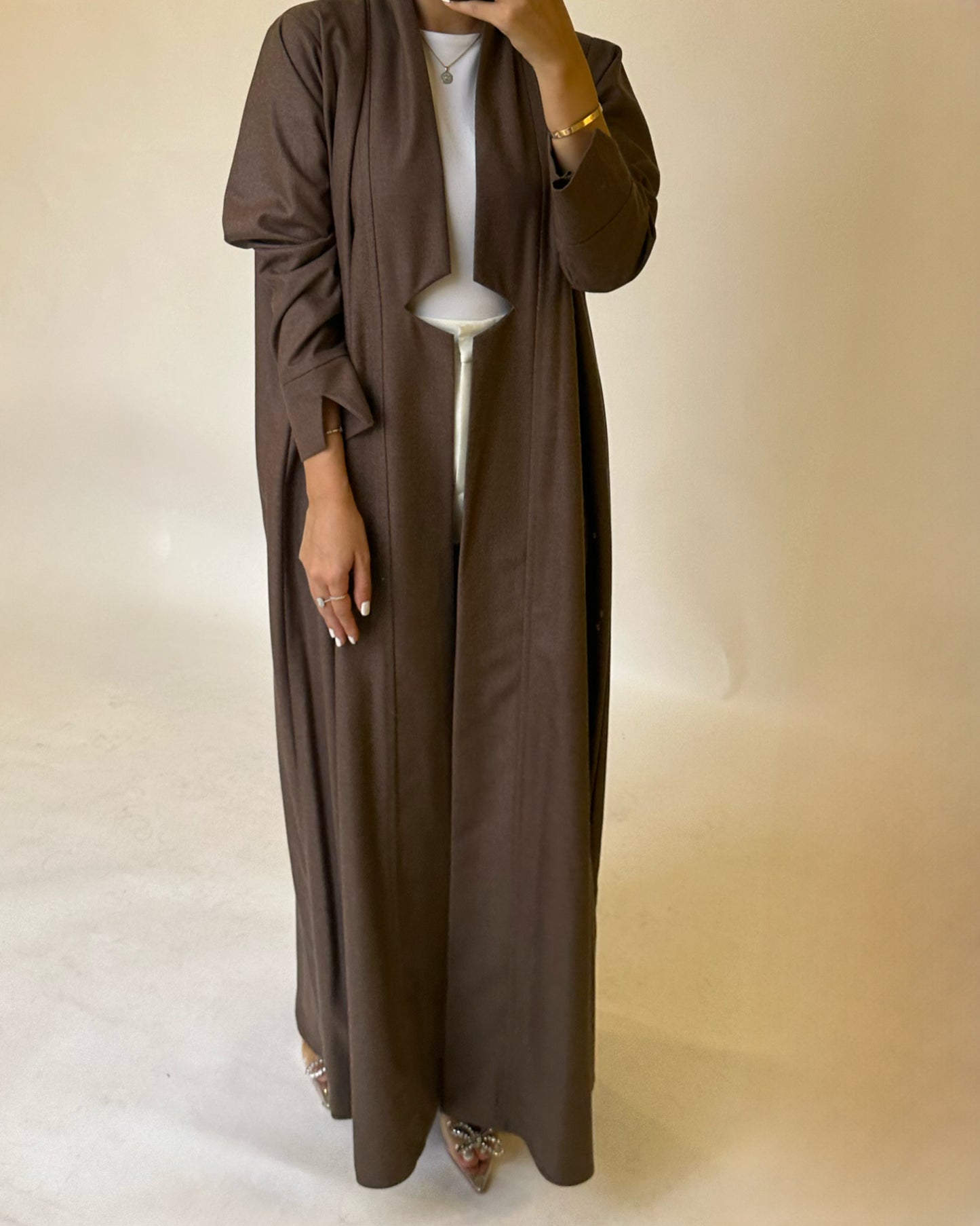 A146 - Winter Brown Abaya