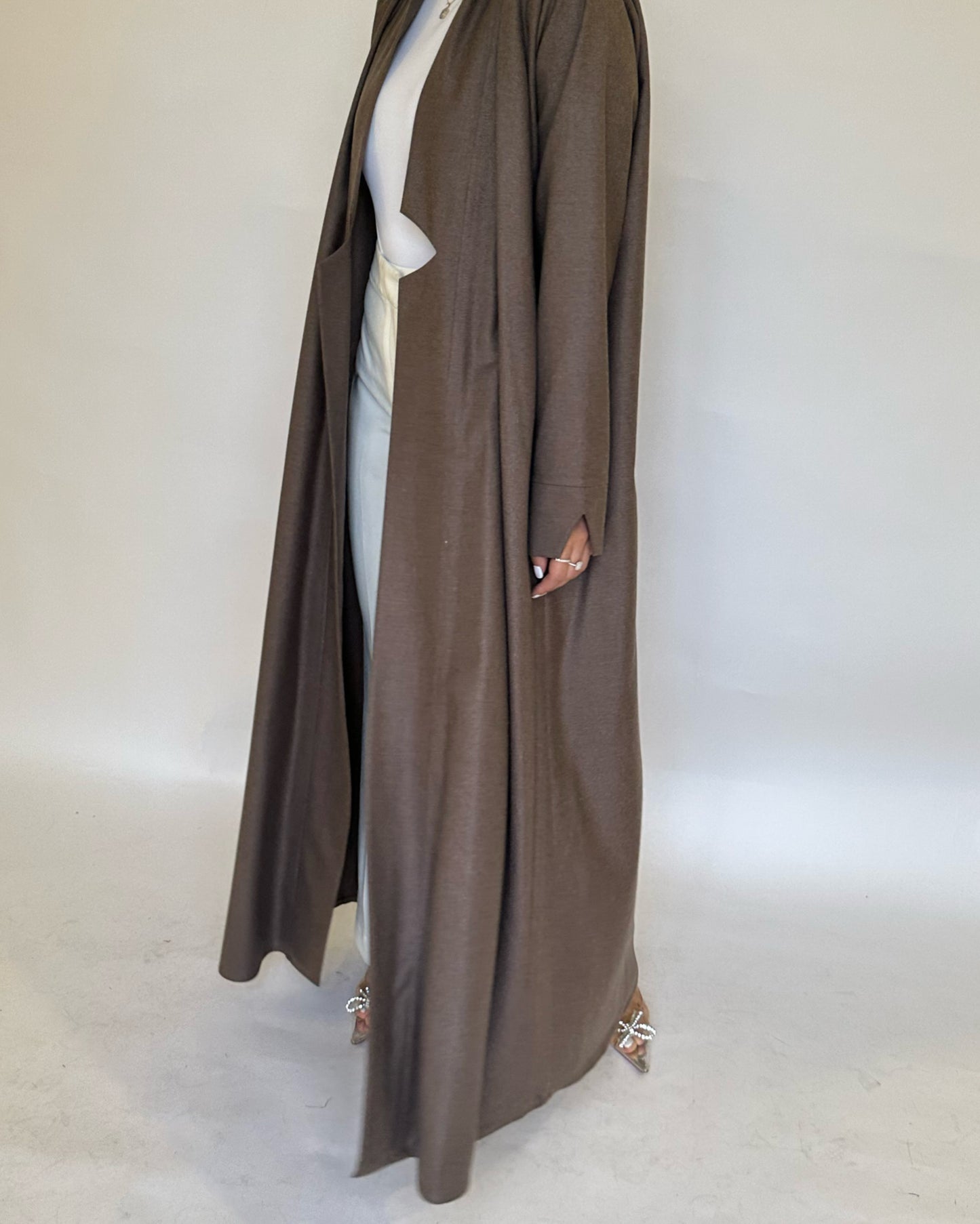 A146 - Winter Brown Abaya