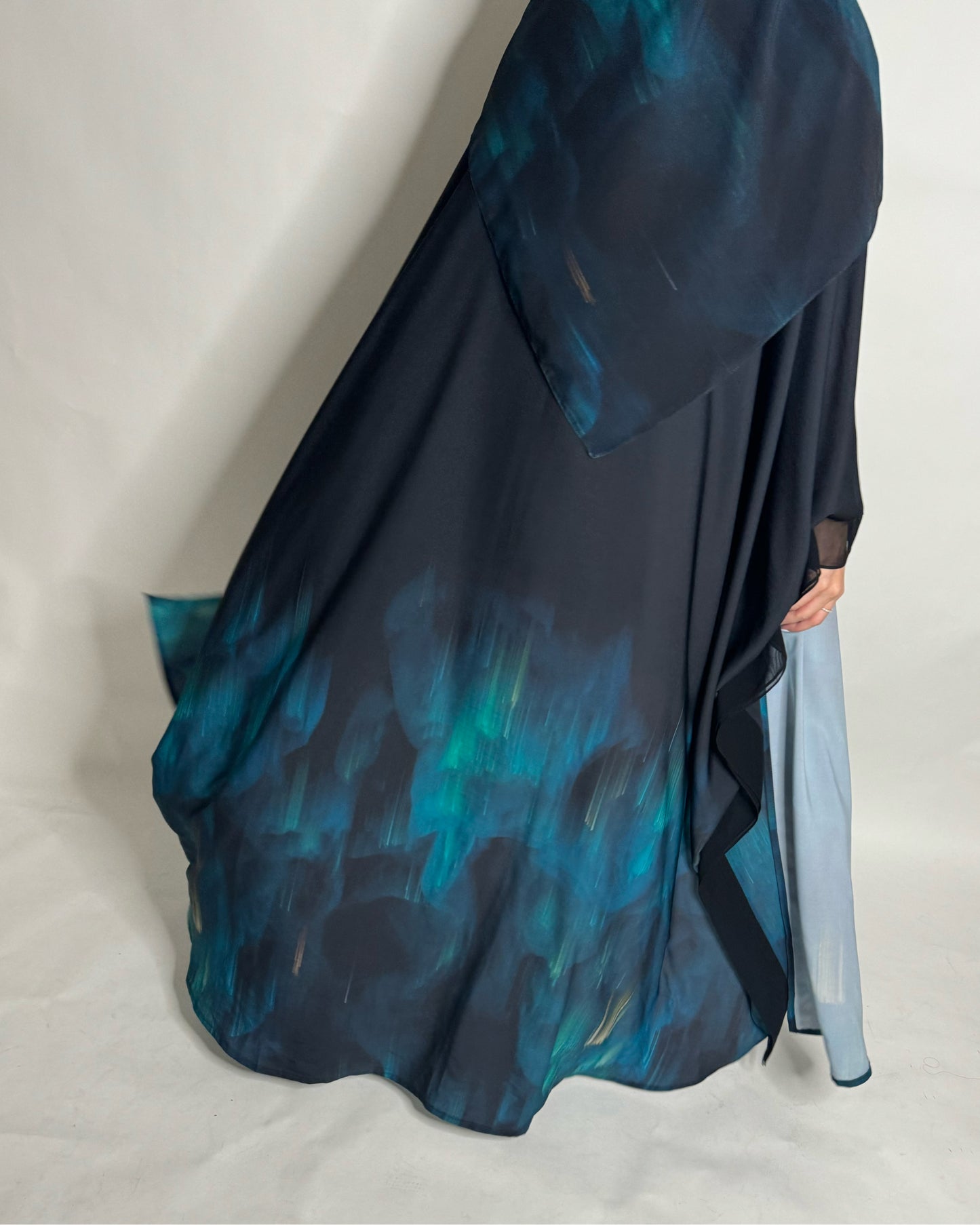 Blue Sky Abaya (READY TO SHIP)