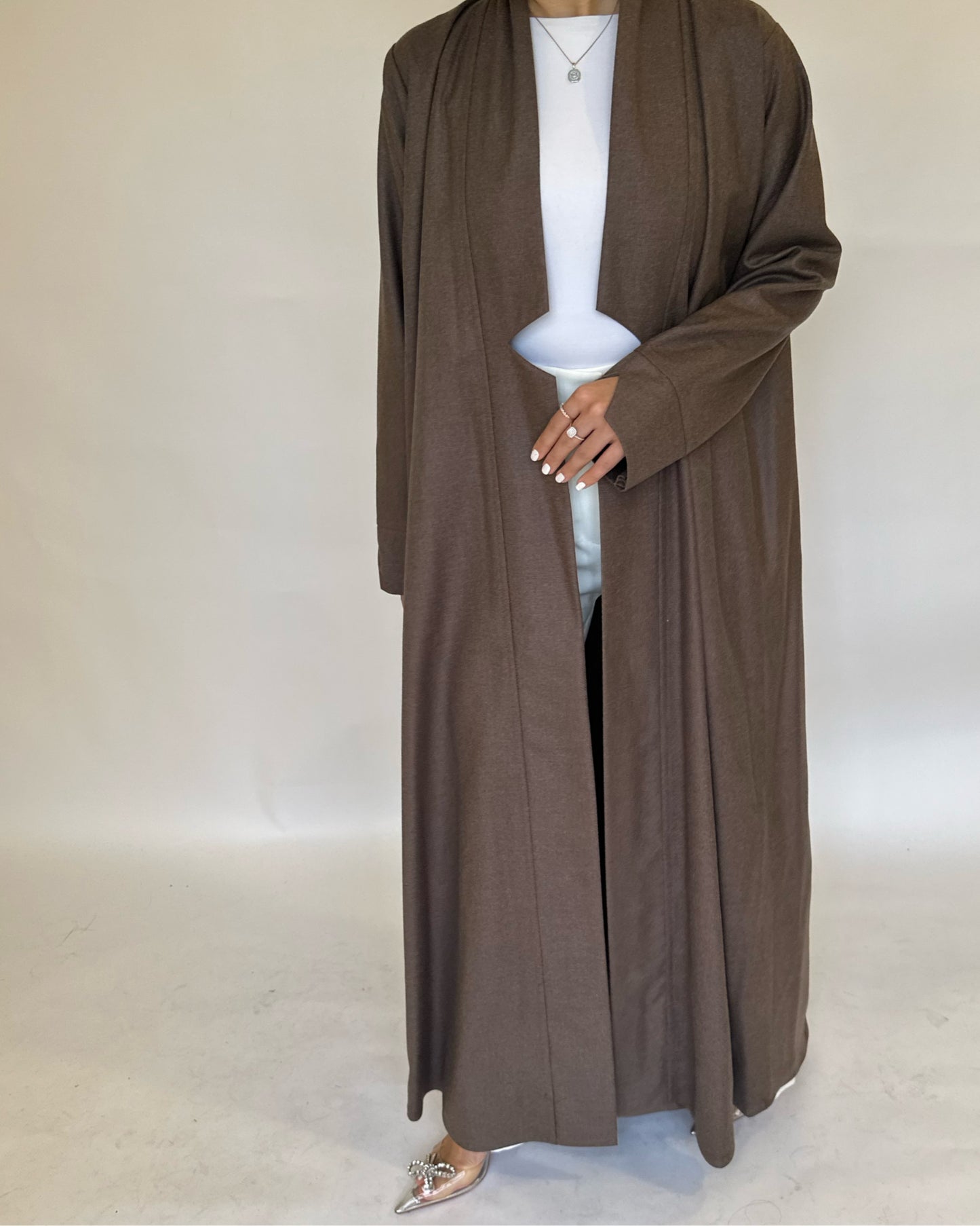 A146 - Winter Brown Abaya