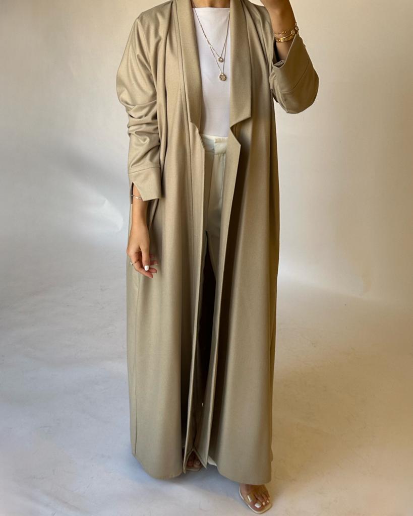 A142 - Winter Cream Abaya