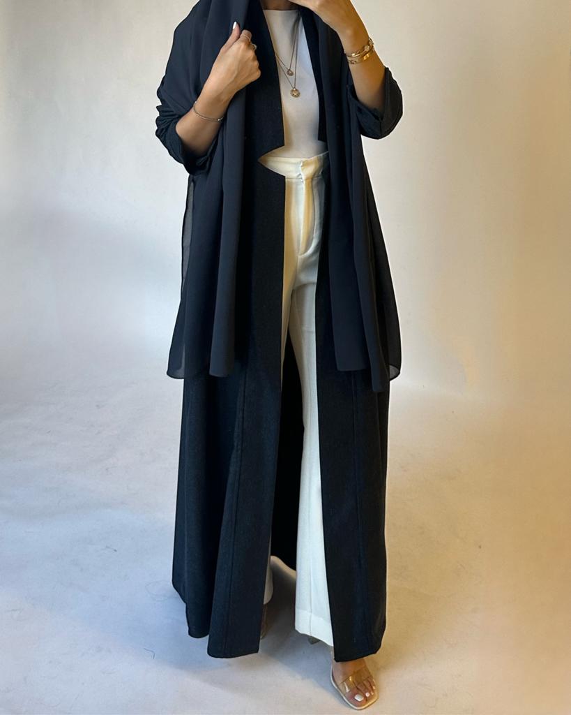 A144 - Winter Blue Abaya