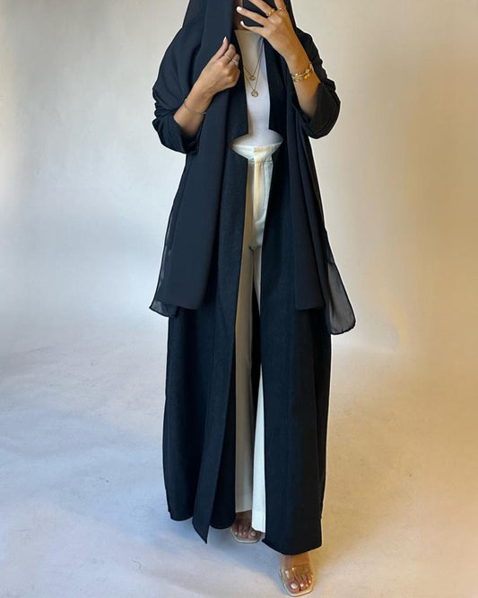 A144 - Winter Blue Abaya