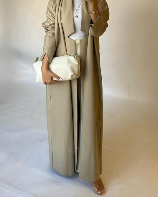 A142 - Winter Cream Abaya