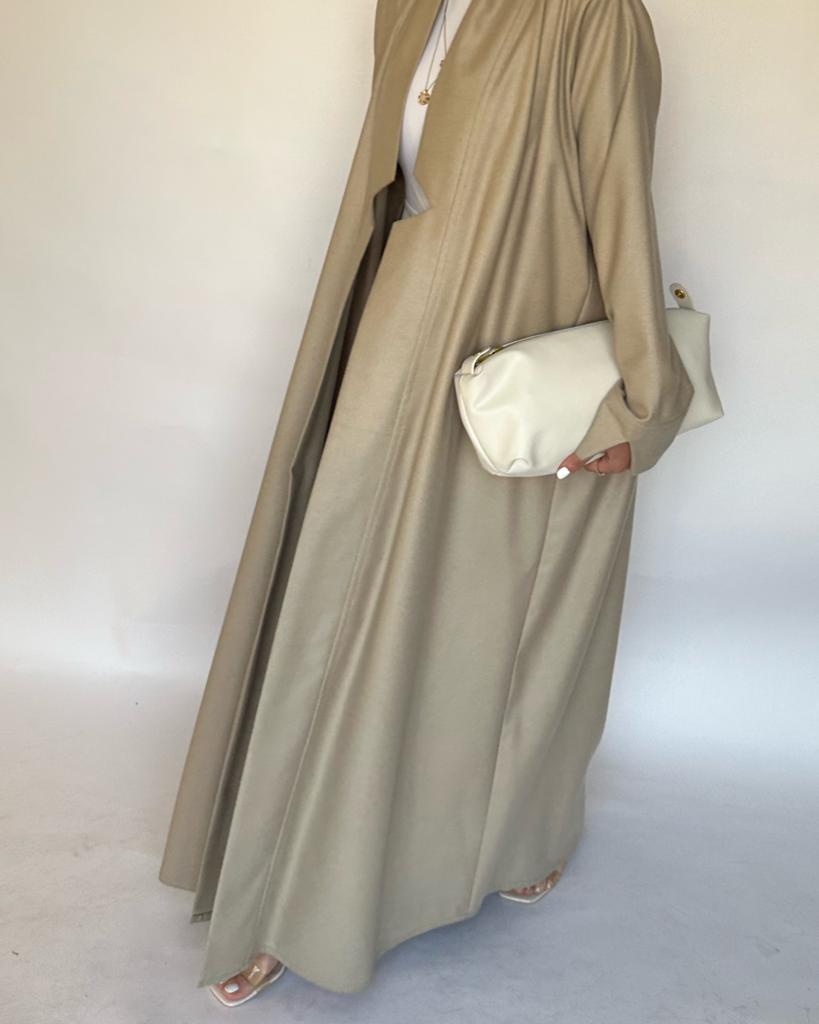 A142 - Winter Cream Abaya