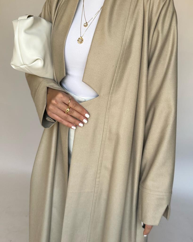 A142 - Winter Cream Abaya