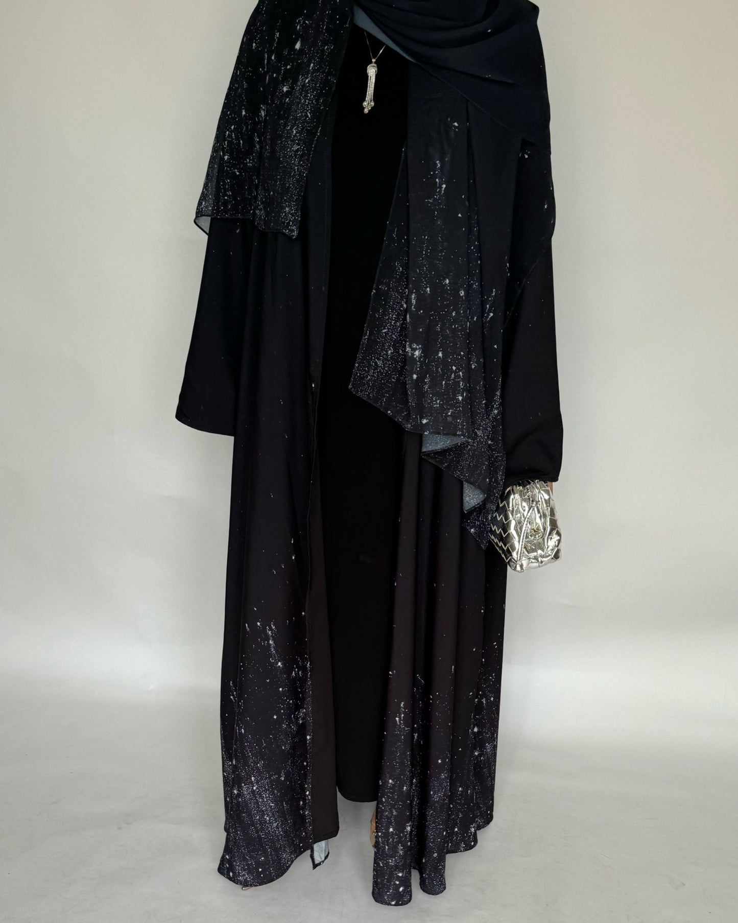 Black Galaxy Abaya