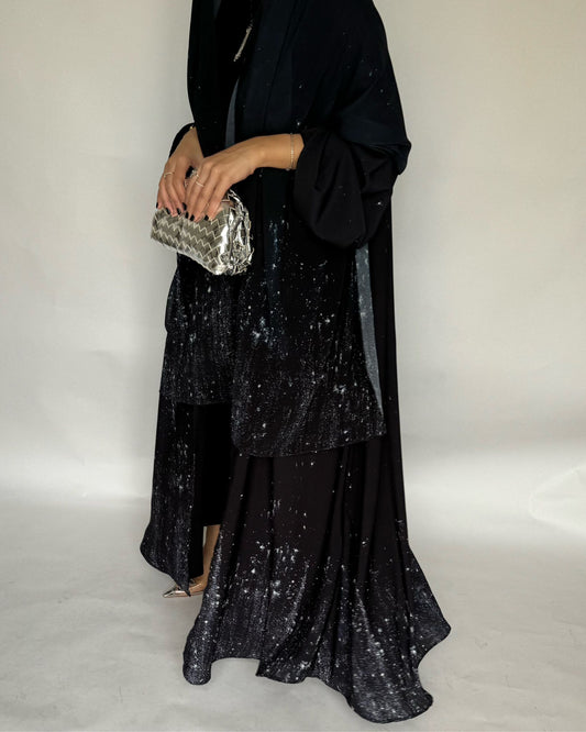 Black Galaxy Abaya