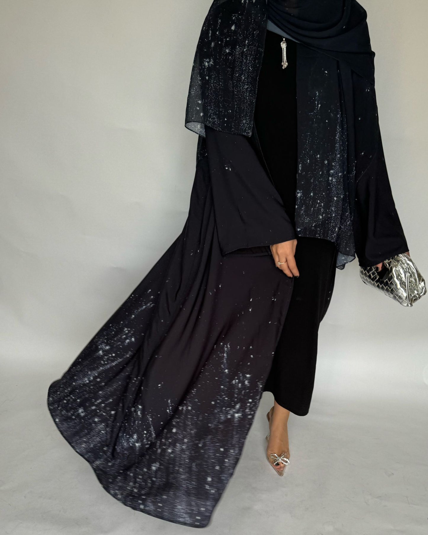 Black Galaxy Abaya