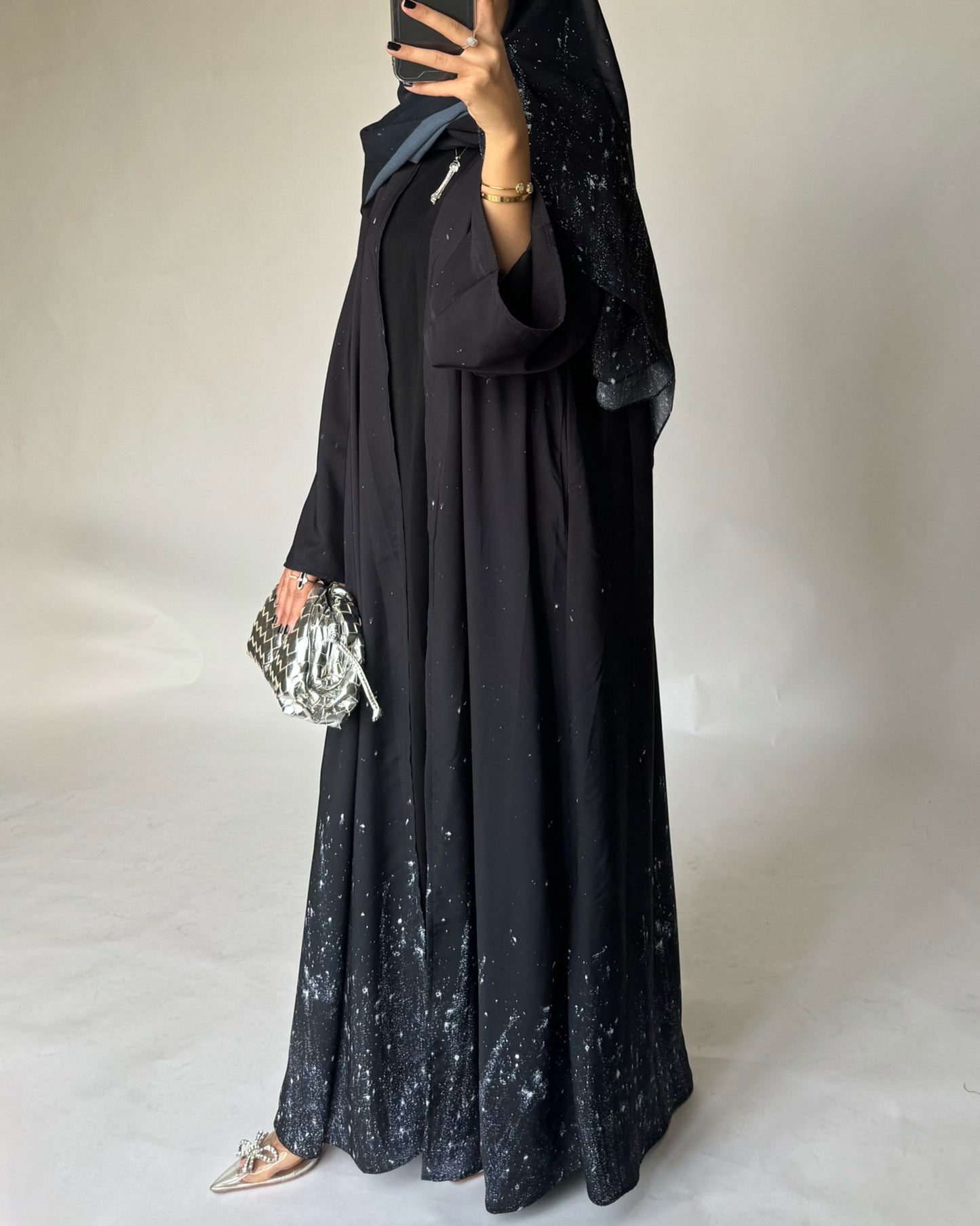 Black Galaxy Abaya