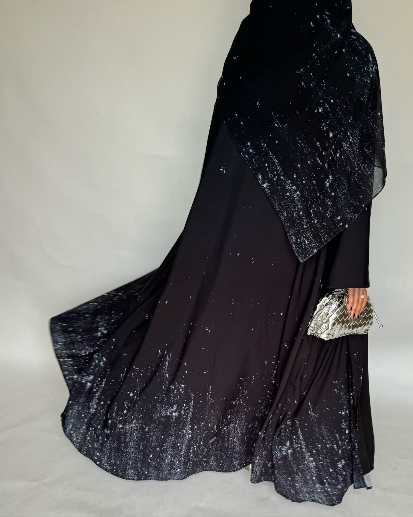 Black Galaxy Abaya