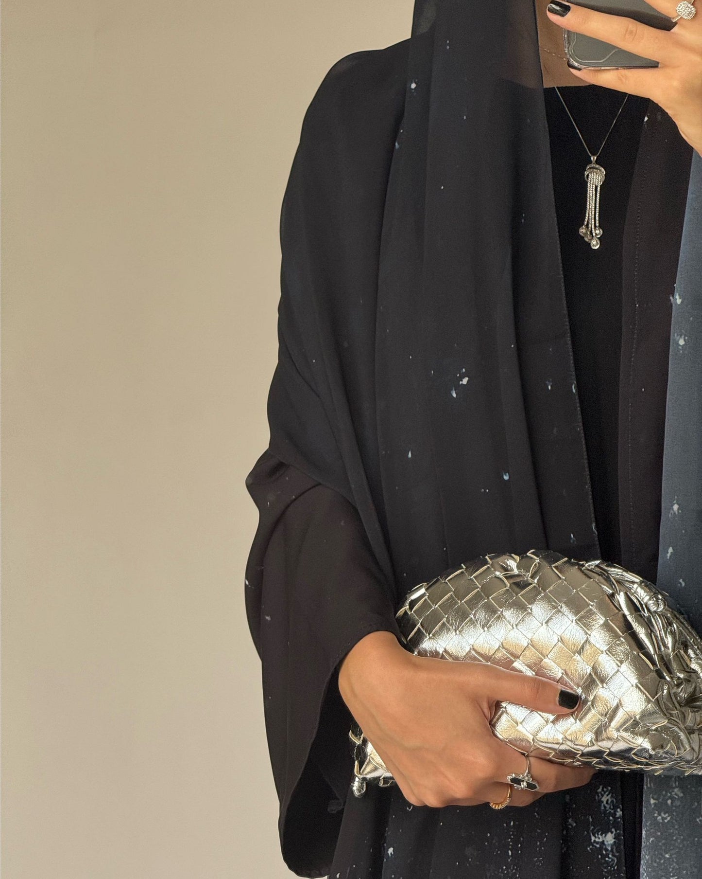 Black Galaxy Abaya