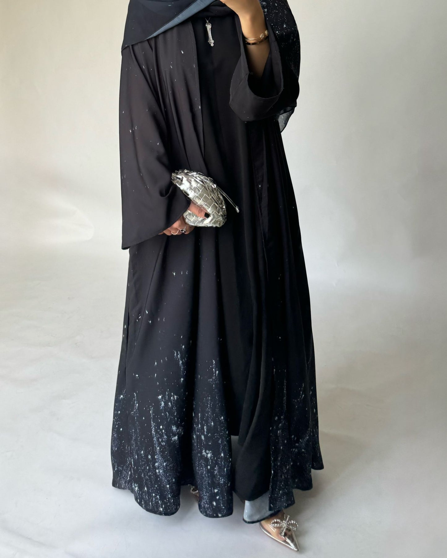 Black Galaxy Abaya