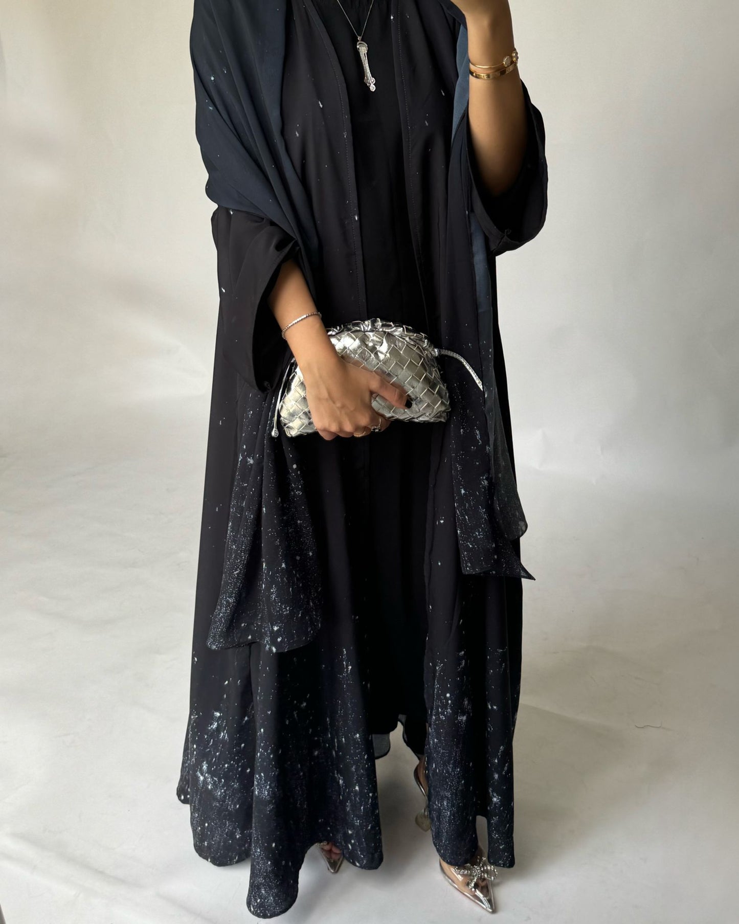 Black Galaxy Abaya