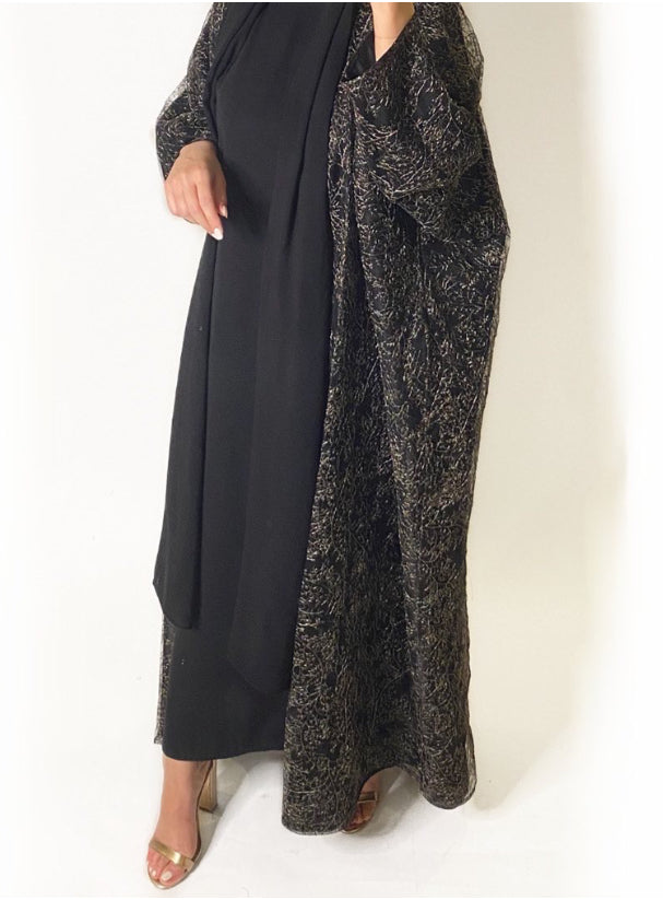 A056 - Tulle abaya