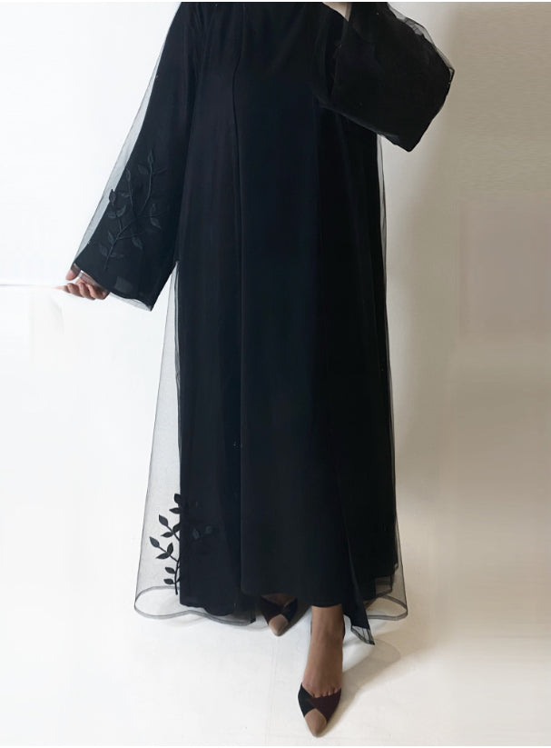 A054 - Tulle abaya