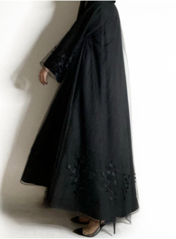 A054 - Tulle abaya