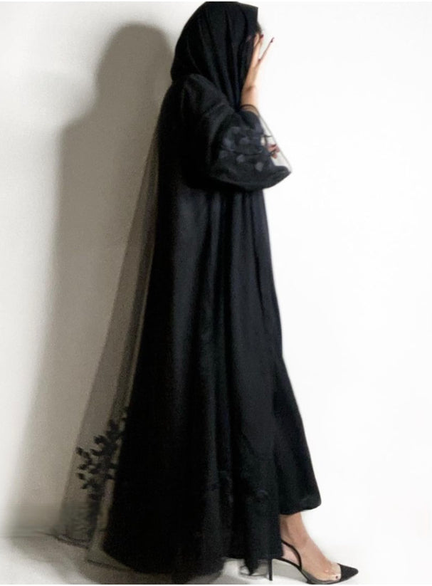 A054 - Tulle abaya