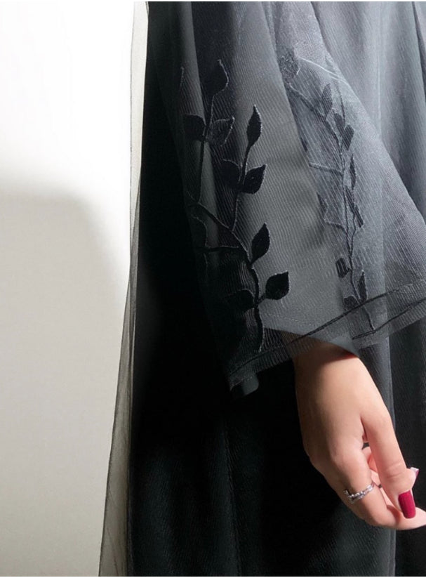 A054 - Tulle abaya