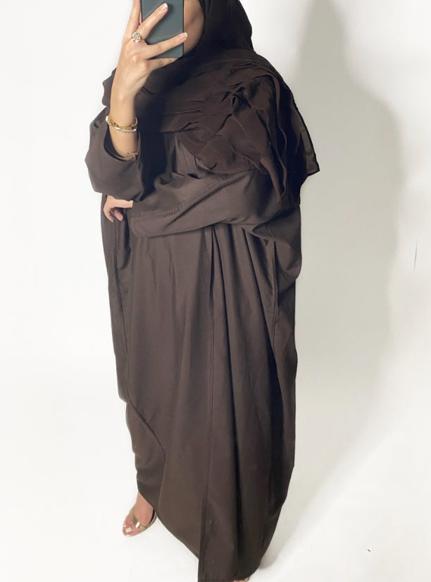 A053 - Brown abaya