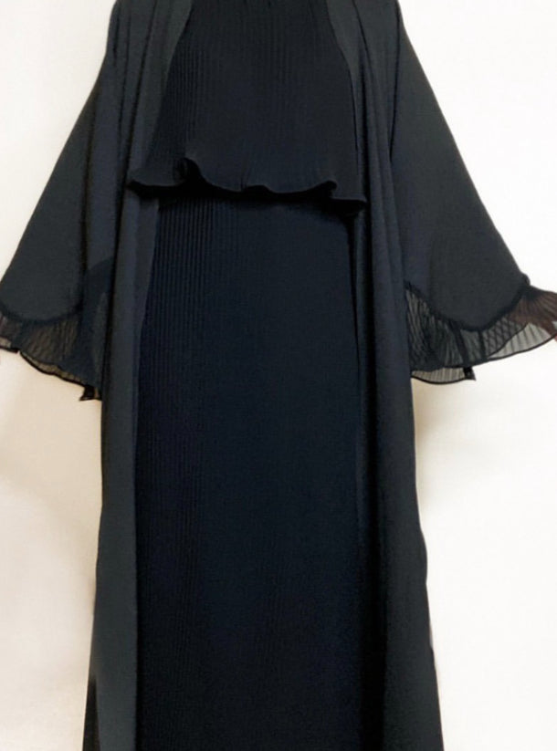 A045 - Black Pleats