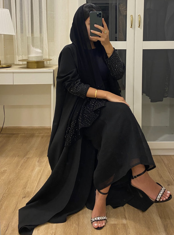 A035 - Beaded Abaya