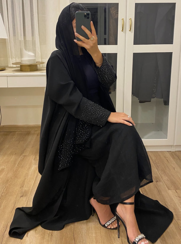 A035 - Beaded Abaya