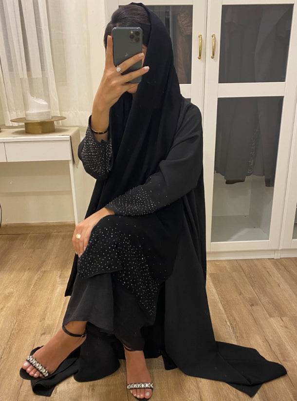 A035 - Beaded Abaya